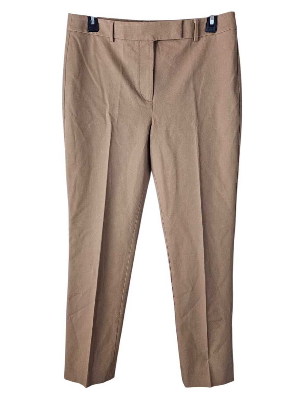 Talbots Classic Straight-Leg Dress Pants in Light Brown